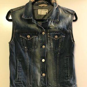 Rag & Bone denim vest